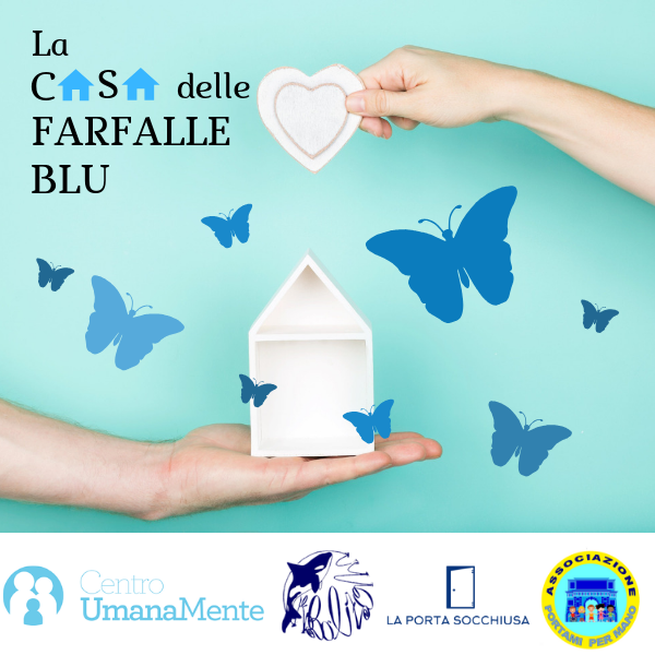 Locandina La Casa delle Farfalle Blu